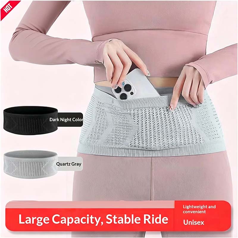 Cycling Gear Duffle - Sac banane de course anti-vol invisible,