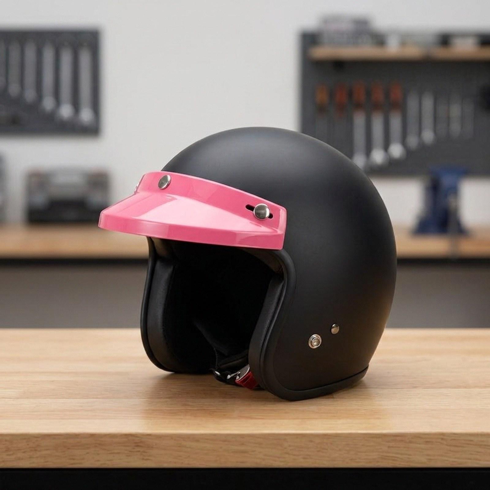 Visière de casque de moto rétr - Bicycle Helmet avis et prix