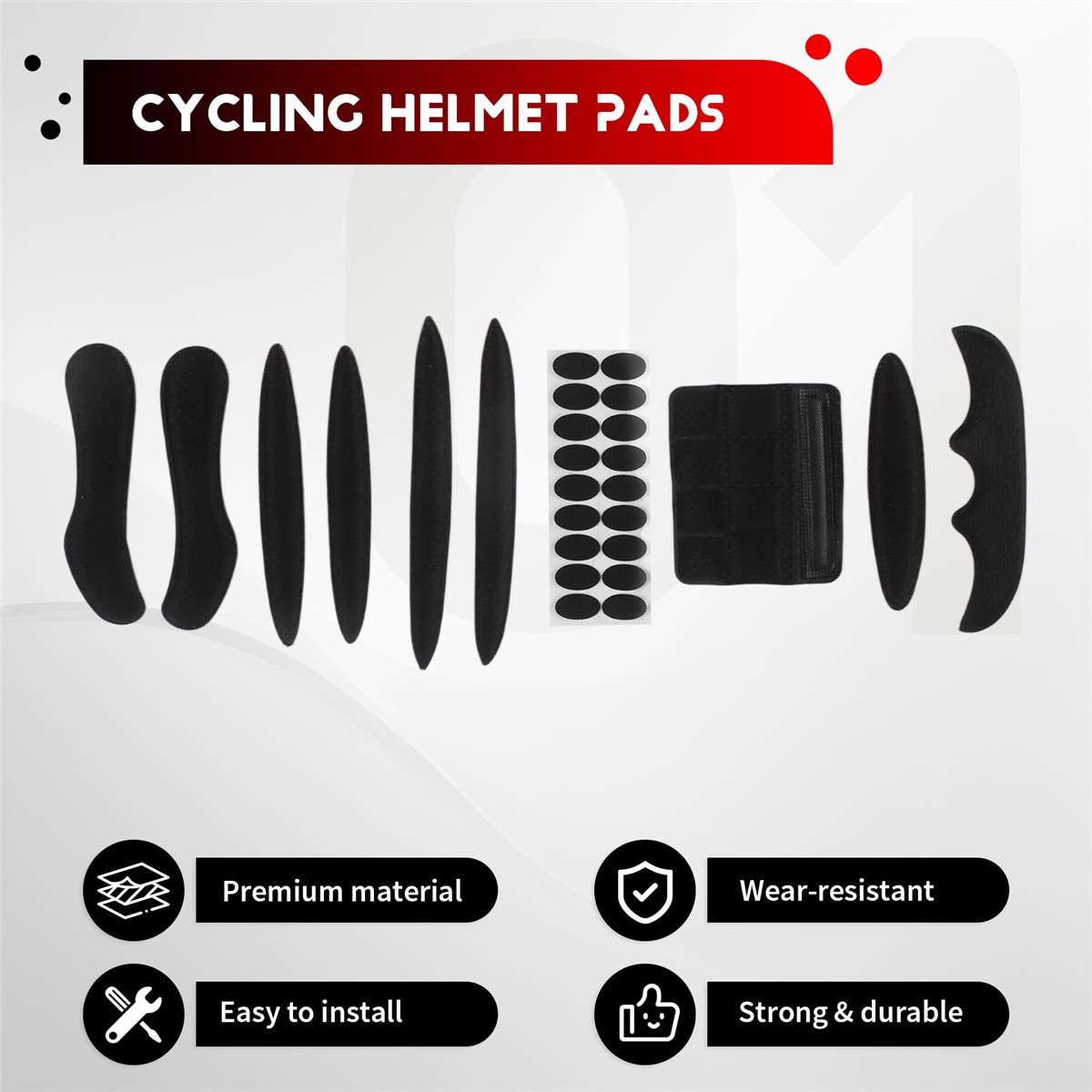 Coussinets de casque de vélo A - Bicycle Helmet avis et prix