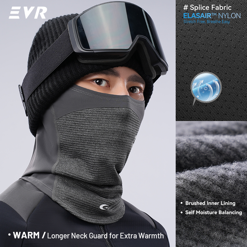 Masque facial en laine d'hiver - Cycling Gear Pas avis et prix